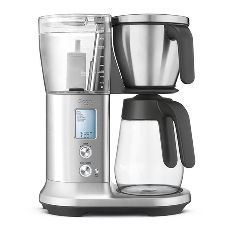 Filter coffee machine glass stainless steel